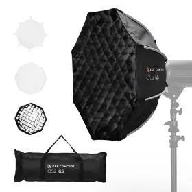 Jpkf18.0015 K&f Concept Octagonal Softbox 65cm/25.6in Quick Release With Bowens Mount Carry
