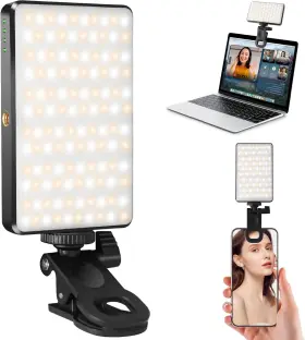 St-120 Keepulse 445029049051 120 Led Selfie Light Phone 3000mah Rechargeable Clip Video Adjust