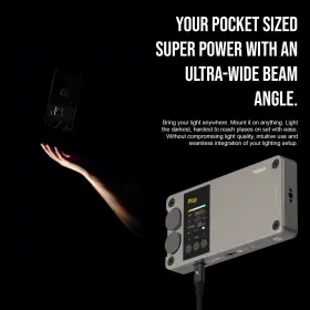 Kelvin 196271685067 Play Full Color Spectrum Rgbacl 18w Led Bluetooth Pocket Light Bundle #3