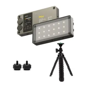 Kelvin 196271685067 Play Full Color Spectrum Rgbacl 18w Led Bluetooth Pocket Light Bundle