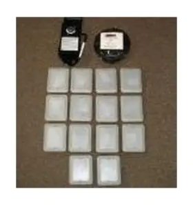 Kerr 850066136003 Lighting Deck Lights - 4 Inch X 3 14-pack Kit For Decks Docks And Stairs