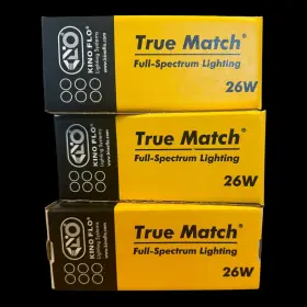 26s-k55-230 Kino Flo 3 True Match Full Spectrum Lighting 26 Watt Bulbs E27