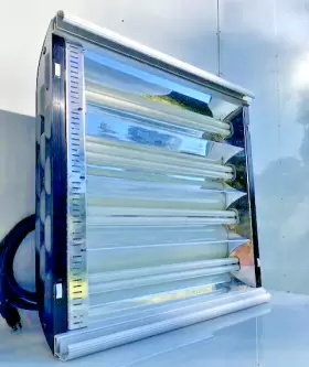 400s Kino Flo Parabeam Fluorescent Light Par-400s-120 Tested Works No Grating #3