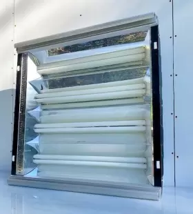 400s Kino Flo Parabeam Fluorescent Light Par-400s-120 Tested Works No Grating