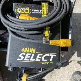 Bal-427 Kino Flo Bal-415 4bank Ballast 120 120v Ac 50/60hz And Header Cable Tested Works
