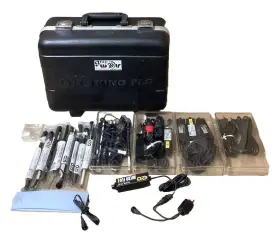 Bal132 Kino Flo Photography Background Light Kit In Black Hard Case -black
