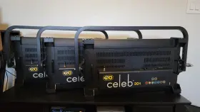 Cel-201y-120u Kino Flo Celeb 201-120u C/y/p Studio Light Led. Set Of 3