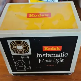 17827 Kodak Instamatic Movie Light Model 1 Fcp 375w Continuous Lighting Unit 120v