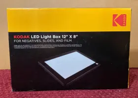 Kodak 843812164658 Led Light Box 12 Inch X8 For Negatives Slides And Film New Open