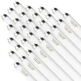 Konideke B0g6svxl4x 30 Pack F32t8/841 32w 48 Inch T8 Fluorescent Light Bulbs 4 Foot