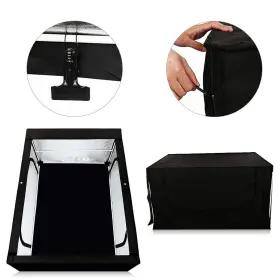 Konseen 642940301122 Professional Photo Light Box Large Led Dimmable Shooting Tent 47x39x78inch Ph #3