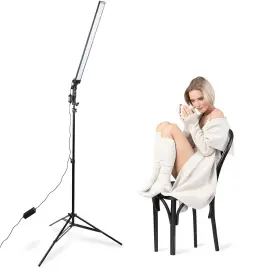 Konseen 642940301177 36w Dimmable Led Video Handheld Lights Photography Studio Continuous Output Ligh