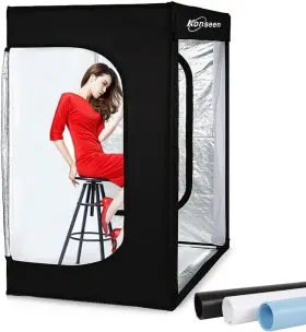 C5093-zyp Konseen Professional Led Large Light Box Tent 78 Inch X47 X39