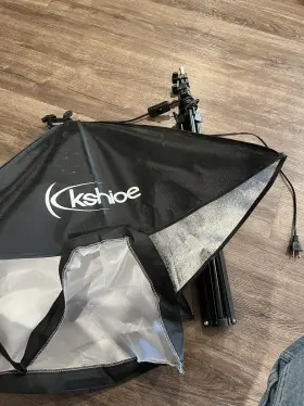 4332044702 Kshioe 1pcs Softbox Light Kit Photo Studio Photography Continuous Lighting Stand Set #2