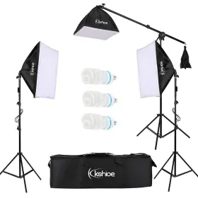 788211012776ks7716 Kshioe Photography Softbox Lighting Kit Continuous System Photo Equipment S