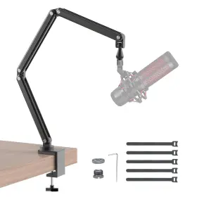Ku Xiu 730637735937 Boom Arm Upgraded Mic With Sturdy Aluminum Alloy Fully Adustable Desk