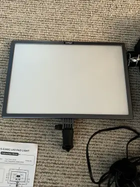 Lg-e268c Ledgo Bi-colour Led Large Pad Light #2