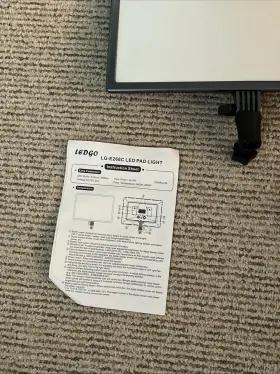 Lg-e268c Ledgo Bi-colour Led Large Pad Light #3