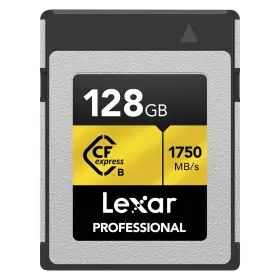Lcxexpr128g-rneng Lexar Professional Cfexpress Card 128gb Type B Gold Series