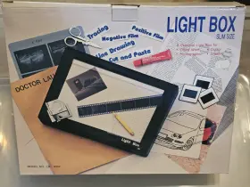 Lb-9302 Light Box Slim Size - Excellent To Help With Photography Negatives Or Slides