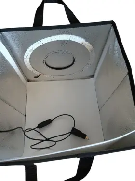 3216664460 Light Dow Photo Studio 12 Inch Portable Folding Box New Square Ob #3