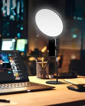 Bg-10i-3cct-01-bl-jy-m01 Lightapex Desk Light For Zoom Meeting 10ftft Lighting Video Black #2