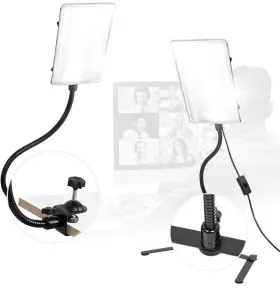 Limo Studio 757764149994 2 Pack Led Video Photo Light Panel Gooseneck Flexible Arm Extension Mount