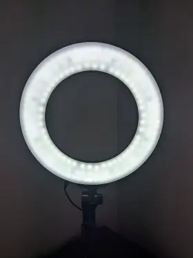 Agg2028 Limostudio 14-inch Diameter Led Ring Light Continuous Lighting Kit 6500k. Nib #3