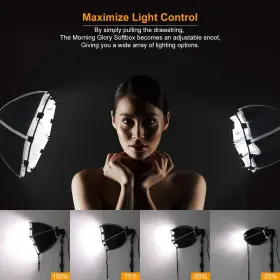 Linco 755746529420 Lincostore Photography Studio Lighting Kit Arm For Video Continuous #3