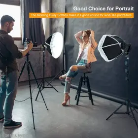 Am242 Linco Lincostore Softbox Lighting Kit Professional Continuous Photo Studio Li #2