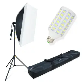 Am289 Linco Led Softbox Photography Lighting Kit 20 Inch X28 Professional Studio