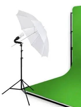 Lk333 Linco Studio Photography Photo Equipment White Softbox Umbrella Boom Stand Light Kit