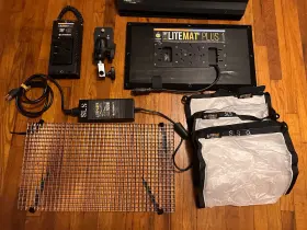 Lm3.00108 Litegear Litemat Plus1 50w Bi-color Light Kit With Dc200 #2