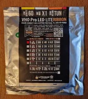 Lrp-60-x1-tun-f Litegear Vho Pro Led Literibbon X1 5m 12v Tungsten 60 Emitters/meter
