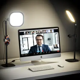 Litones 445013858836 Zoom Lighting For Computer Desk Video Calls 30 Light Models Adjus
