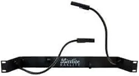 Littlite 645578516128 Rl10dled Rackmount Dual Led Gooseneck Lamp Set
