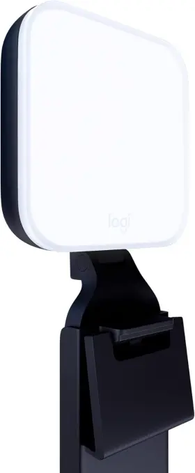 Logitech For Creators 914129910501 Glow Premium Led Streaming Light With Truesoft Adjustable Monitor Mount