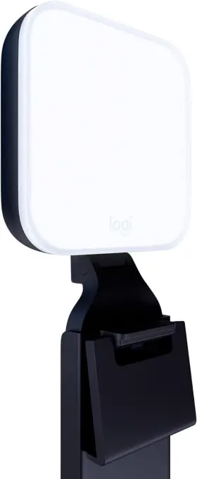 Logitech For Creators 914129911010 Glow Premium Led Streaming Light With Truesoft Adjustable Monitor Mount