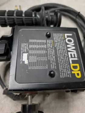 D21927 Lowel Vintage Dp Light Head - Works Great Needs Bulb / Reflector