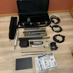 Dv-903z Lowel Dv Creator 55 Light Kit With Case 4 Lights Stands Missing 1 Cord
