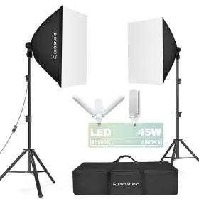1800w Ls Limo Studio Limostudio 810027406309 Led Super Bright Output 20 X 28 Inch Softbox Continuous Li