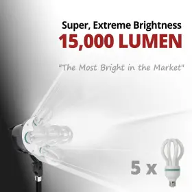 Agg2276 Ls Limo Studio Limostudio 3 000w Super Bright 24 X 36 Inch W H Large Softbox With 15 0 #2