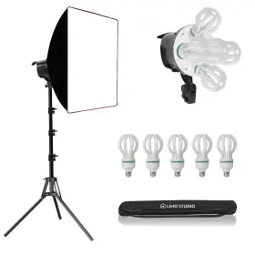 Agg2276 Ls Limo Studio Limostudio 3 000w Super Bright 24 X 36 Inch W H Large Softbox With 15 0