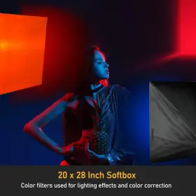 Agg2993 Ls Limo Studio Limostudio 2-pack Photo Video Soft Box Color Gel Filter Lighting Ki #2