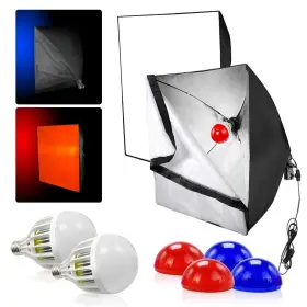 Agg2993 Ls Limo Studio Limostudio 2-pack Photo Video Soft Box Color Gel Filter Lighting Ki