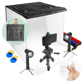 Agg3161 Ls Limo Studio Limostudio 24 Inch X Photo Light Box Tent Kit With Led Lighting And Tripod
