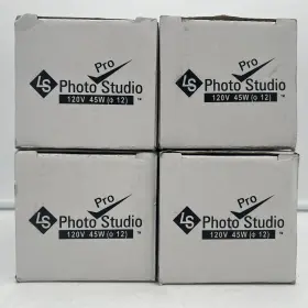 Pb-45 Ls Photo Studio Lot Of 4 Pro White Top Lighting Cfl Bulb 45w 120v Nib New