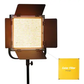 Ebem1425 Ls Photography A Dimmable 600 Led Photo Lighting Panel And 86 Inch Light Stand With Carry Bag #2