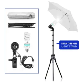 Ebpl1645 Ls Photography 33 Inch 3-fold Ultra-compact Translucent Soft Umbrella Lighting Kit Photo Studio