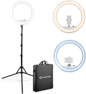 Lume Cube 726084417861 Led Ring Light For Videos Selfies Live Streaming 18 Inch Circle W